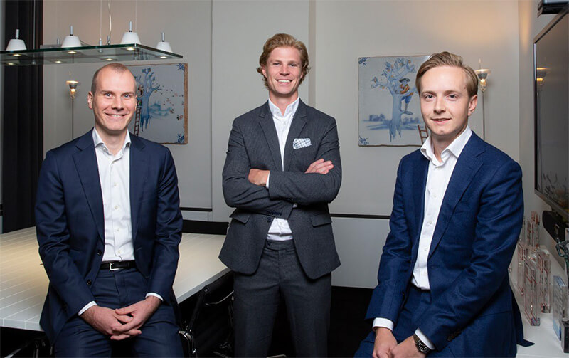 Gustian van der Linde, Alexander Beyleveldt and Niklas Kaiser