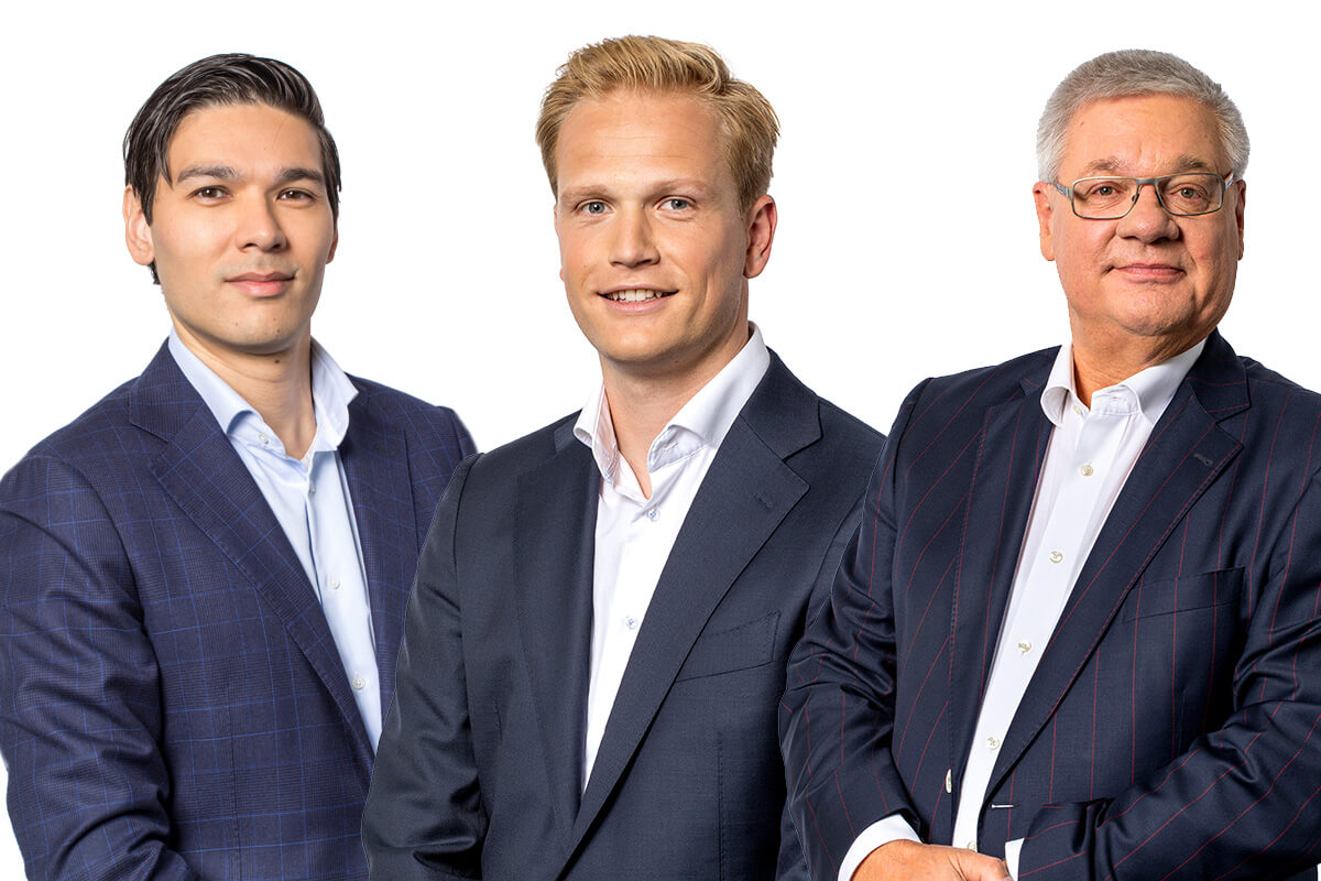 JBR employs three Business Valuators: Rocher Hulst, Rick ter Maat and Occo van der Hout