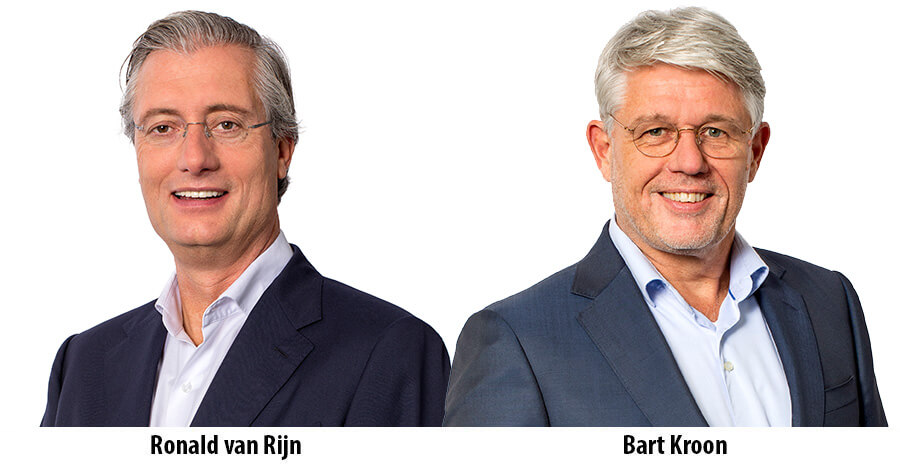 Ronald van Rijn and Bart Kroon side by side.